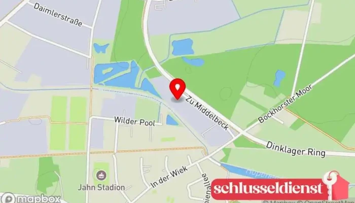 Karte von Schwarz GmbH Edelstahl- u. Metallbau Metallbauunternehmen in Dinklage