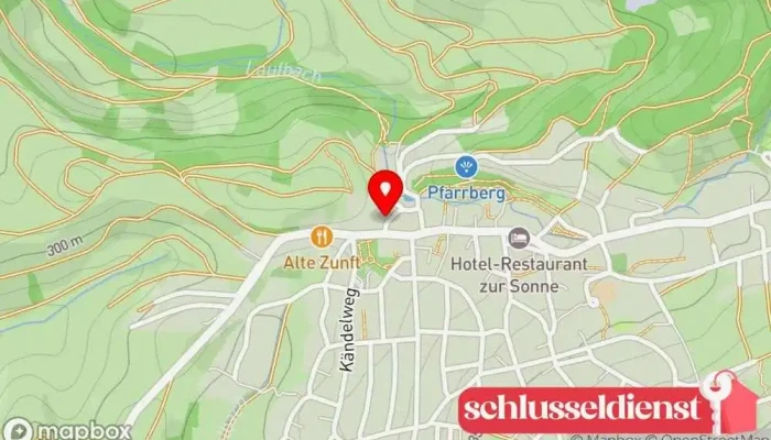 Karte von Schweikhardt GmbH Sanitärinstallateur in Loffenau