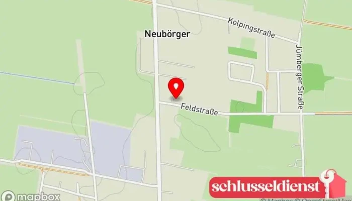 Karte von SEBERS Verleih Service - Schilder und Gerätevermietung Baumaschinenvermietung, Schildergeschäft in Neubörger
