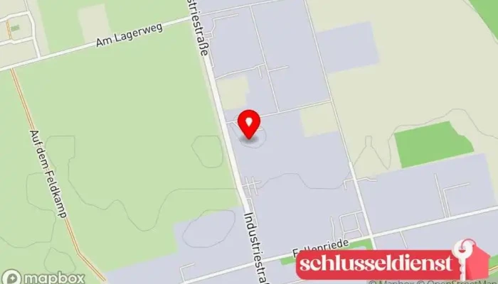 Karte von Seppeler Feuerverzinkung Holdorf GmbH & Co. KG Metalloberflächenveredler in Holdorf