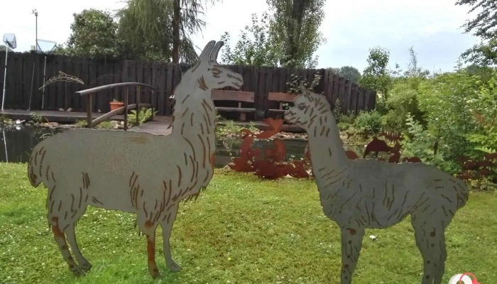 Skulpturenpark Ateliergemeinschaft Stahl Farbe Alle - Suderburg