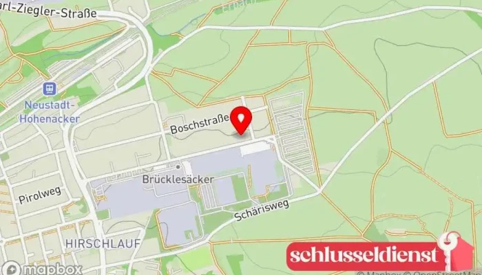 Karte von Spissinger Metallbau Metallbauunternehmen in Waiblingen