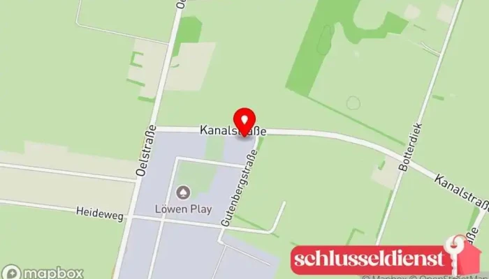 Karte von Stahl Bauunternehmen GmbH Bauunternehmen in Emlichheim
