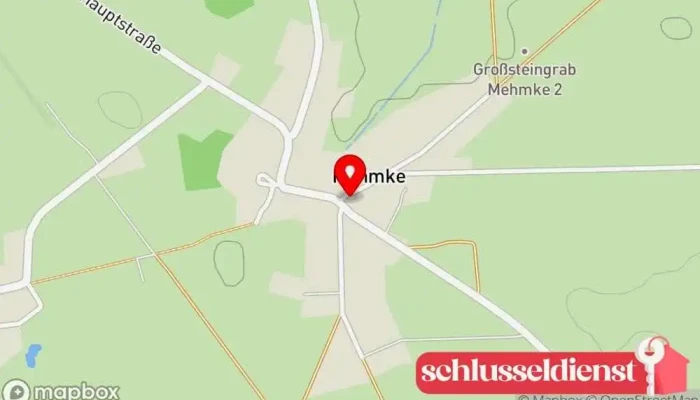 Karte von Stahlbau-Giese Metallverarbeitungsunternehmen, Metallbauunternehmen in Mehmke