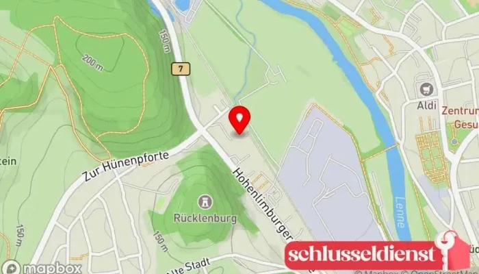 Karte von Stankiewicz GmbH Schlosserei Schlüsseldienst in Hagen