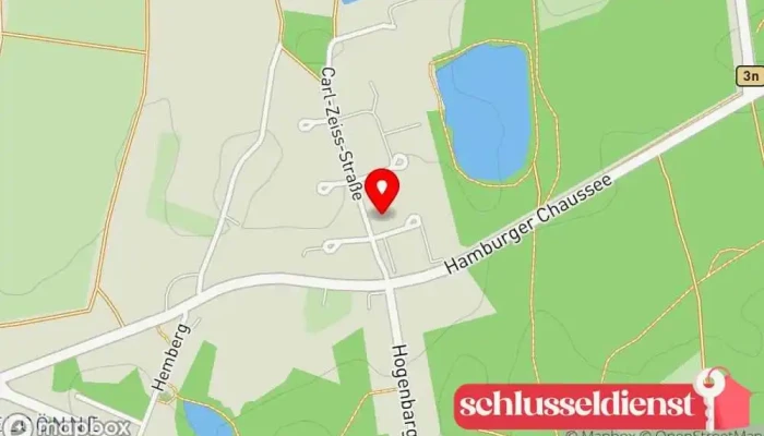 Karte von Stefan Hauschild METALLBAU GmbH Metallbauunternehmen in Buxtehude