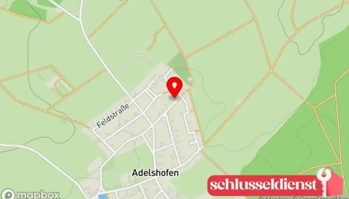 Karte von Stefan Klaß Metallbau Adelshofen Metallbauunternehmen in Drosselstraße 9