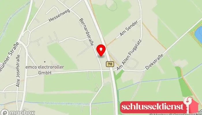 Karte von Stephan Bockmeyer GmbH Metallwerkstatt in Lingen (Ems)
