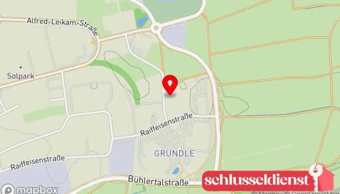 Karte von STIX Blechbearbeitung Metallverarbeitungsunternehmen in Schwäbisch Hall