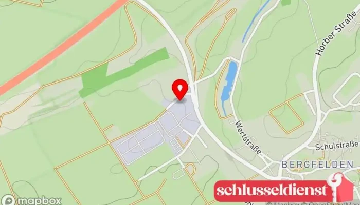 Karte von STM Kübler Metallbauunternehmen in Sulz am Neckar