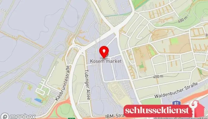 Karte von Stober Schweißtechnik GmbH Schweißbetrieb, Stahlbauunternehmen in Sindelfingen
