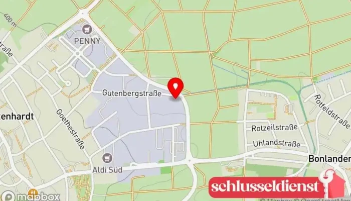 Karte von Strobel Metallbau GmbH Metallbauunternehmen, Metallverarbeitungsunternehmen in Filderstadt