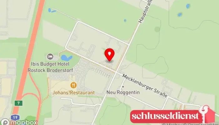Karte von Sur Laser- und Metalltechnik GmbH Metallbauunternehmen in Broderstorf