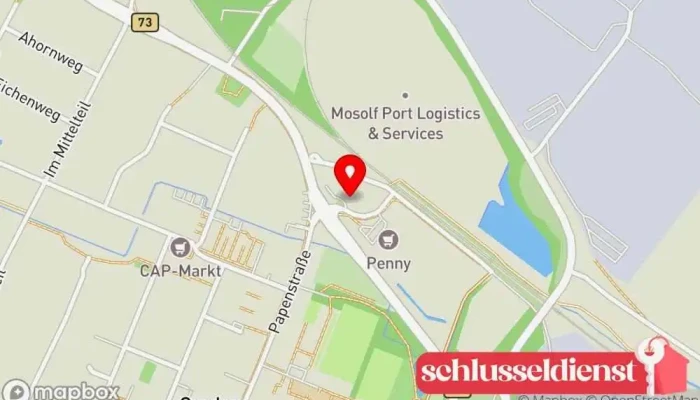 Karte von T. Kröger Metallbauunternehmen, Zaunbauer, Treppenbauunternehmen in Cuxhaven