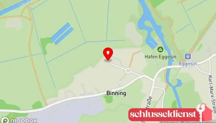 Karte von team baucenter GmbH & Co. KG - Eggesin Baumarkt, Baustoffhandel, Baufachhandel, Baumaschinenvermietung in Eggesin