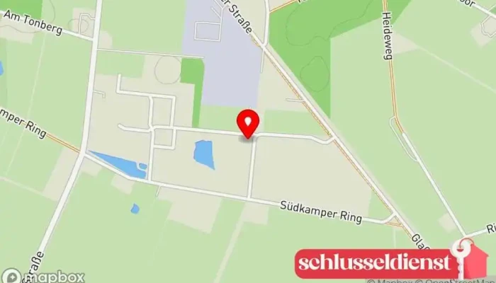 Karte von TF Metallbau GmbH Metallbauunternehmen in Bösel