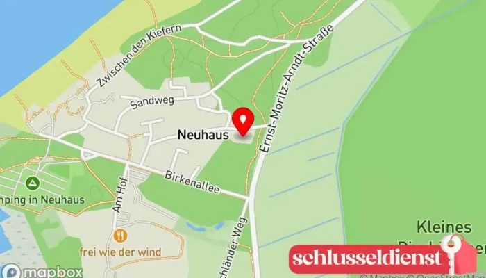 Karte von TG Schlosser Reparaturservice in Dierhagen