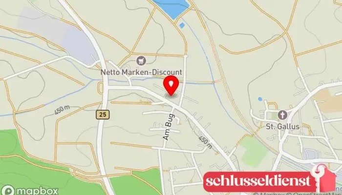 Karte von Thannhauser Straßen- und Tiefbau GmbH Bauunternehmen in Fremdingen
