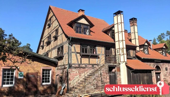 The Eisenhammer Hasloch is a historic hammer mill - Deutschland