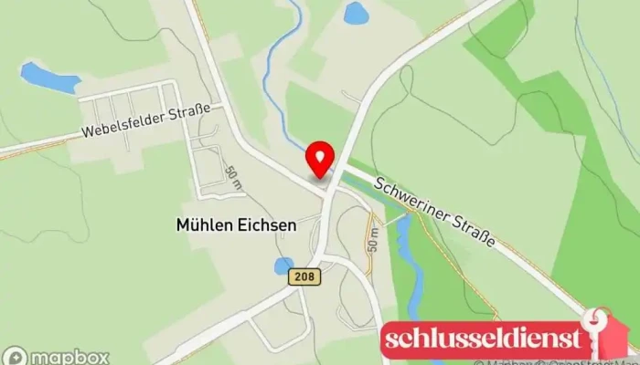 Karte von Thomas Fischer Metall in Form und Funktion Auftragnehmer in Mühlen Eichsen