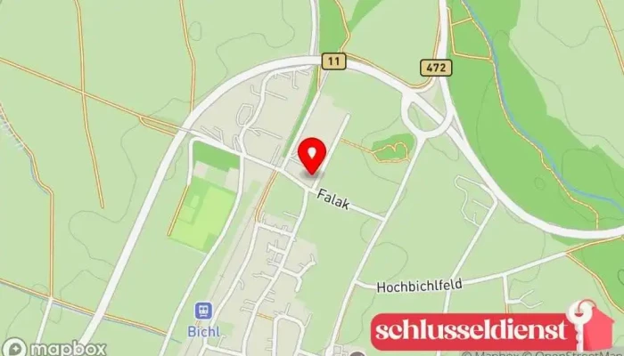 Karte von Thomas Kettner GmbH Schlosserei / Stahl- u. Metallbau Metallwerkstatt in Bichl