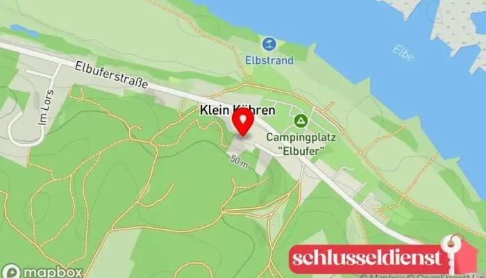 Karte von Tischler Matthias Schweiß Möbelhersteller in Neu Darchau