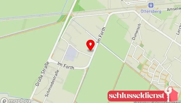 Karte von Tischlerei Fredy Böschen GmbH Hersteller, Handwerk in Ottersberg