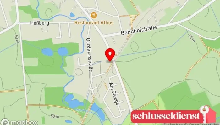 Karte von Tischlerei Lange Zimmermann in Beedenbostel