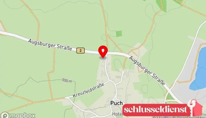 Karte von Tränkl A., Edelstahldesign Metallwerkstatt in 82256 Fürstenfeldbruck
