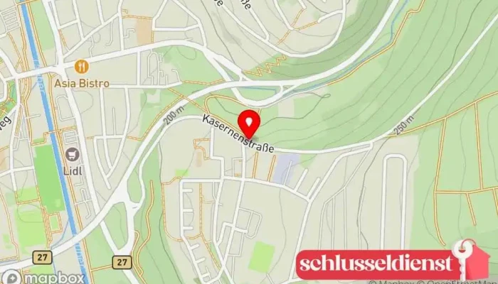 Karte von TSM Metallbau Tobias Schölch Metallbauunternehmen in Tauberbischofsheim