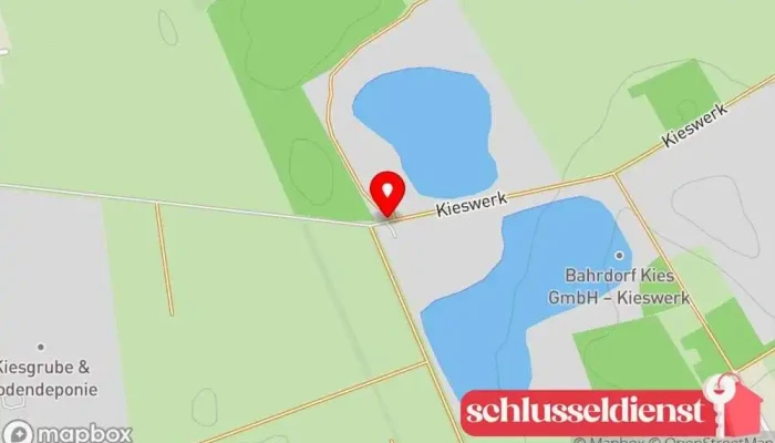 Karte von TSN-Rohstoffe Bahrdorf GmbH Kieswerk in Bahrdorf