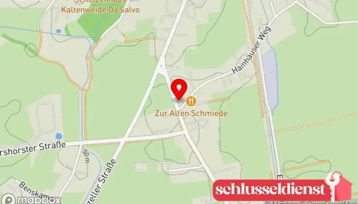Karte von UnikArt Metallbau Metallbauunternehmen in Langenhagen