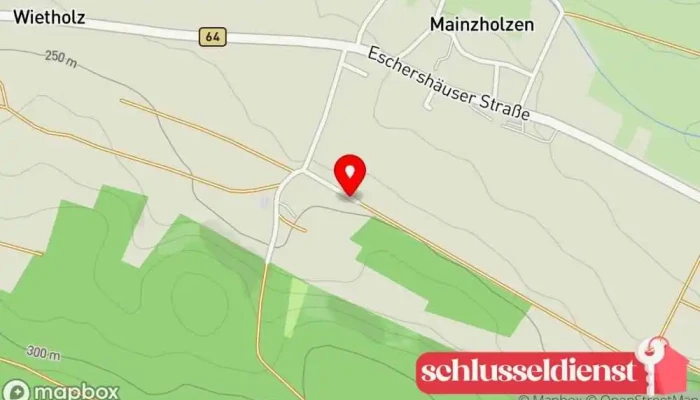 Karte von Uwe Wehrmann Schlosserei  in Eimen