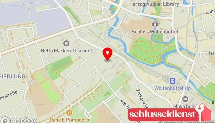 Karte von Vetterkind Metallbau GmbH Metallbauunternehmen in Wolfenbüttel