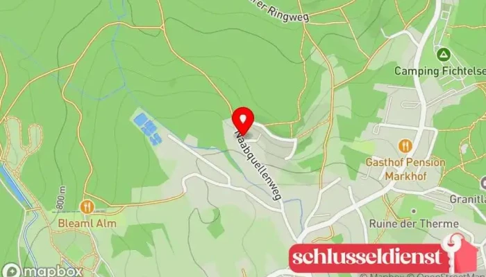 Karte von Voit-Metall Metallbauunternehmen in Fichtelberg