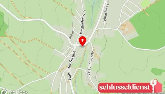 Karte von Weber Metallbau GmbH & Co. KG Metallbauunternehmen in Neuweiler