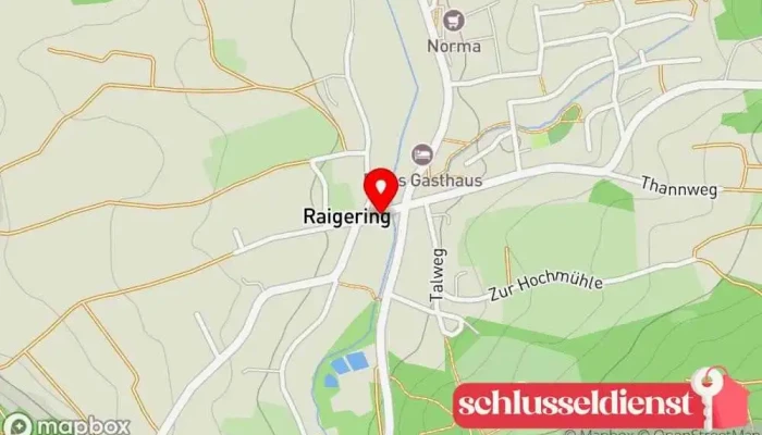 Karte von Werner Biehler Metallwerkstatt in Amberg