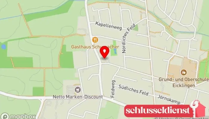 Karte von Wiedenroth Metallbau Metallbauunternehmen in Eicklingen