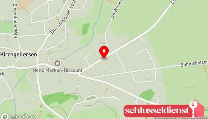 Karte von Willmsen Stahlbau / Schlosserei Metallbauunternehmen in Kirchgellersen