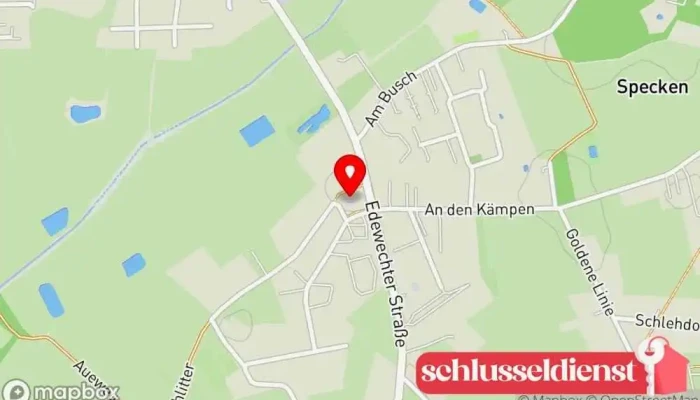 Karte von Wittjen GmbH Metallbauunternehmen, Baumaschinenhandel, Zaunbauer, Garagentoranbieter in Bad Zwischenahn