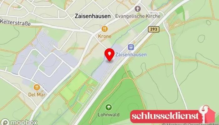 Karte von Wolfgang Lieb Schweißbetrieb in Zaisenhausen