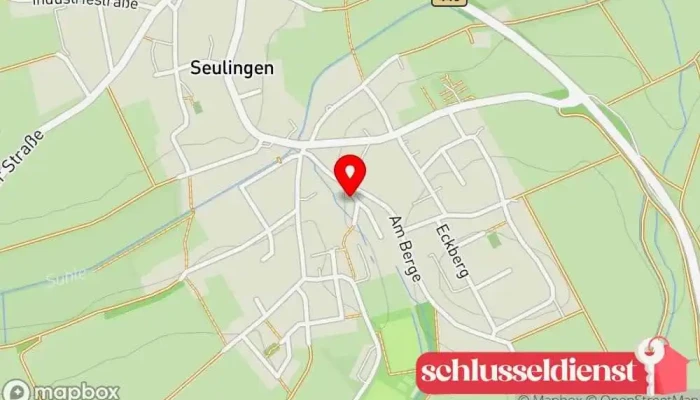 Karte von Wolfgang Scholle Sanitär- und Heizungsbau GmbH Sanitärinstallateur, Sanitärtechnik, Fachhandel für Kaminöfen, Heizungsmonteur, Heizungs- und Klimatechnikbetrieb, Solaranlagenservice, Solartechnik-Anbieter in Seulingen