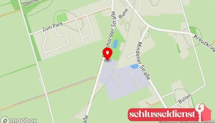 Karte von WS Warmsener Spezialitäten GmbH Milchprodukte in Warmsen