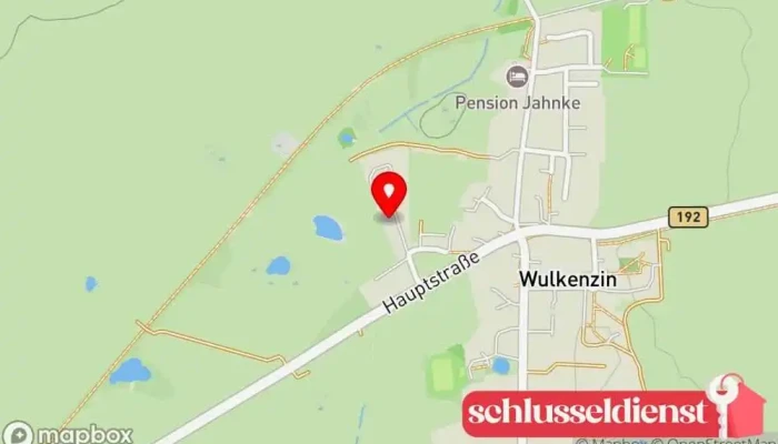 Karte von Wulkenziner Agrar-Abbruch & Transportservice GmbH Transportdienst, Abrissunternehmen, Lkw-Spedition in Wulkenzin