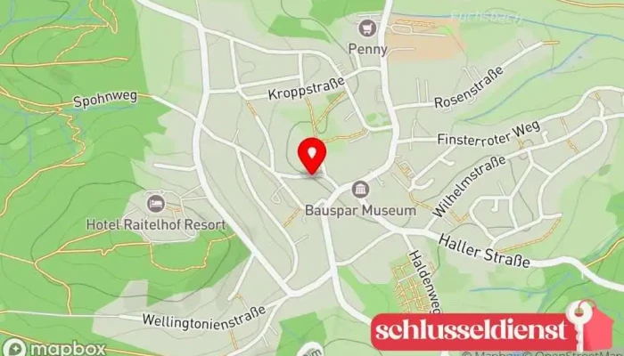 Karte von Wulle GmbH Metallbauunternehmen, Metallwerkstatt in Wüstenrot