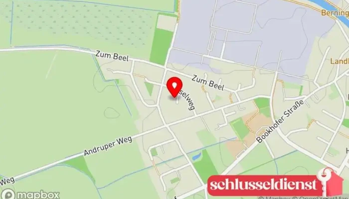 Karte von Zeltverleih Bösken Zeltverleih in Herzlake